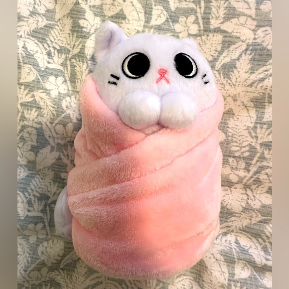 Uncute Purritos Mochi Cat Burrito Plushie Stuffed Animal - Picture 1 of 6